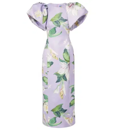 Leo Lin Lucinda floral puff-sleeve maxi dress | Thumbnail 1 Leo Lin Lucinda floral puff-sleeve maxi dress | Thumbnail 1