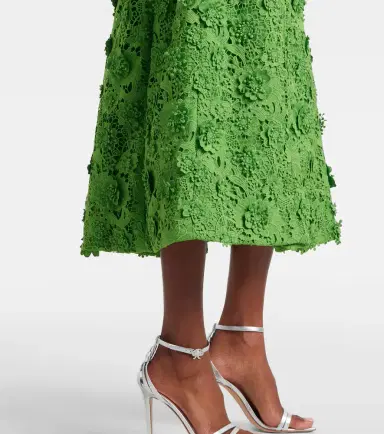 Leo Lin Caroline lace midi dress | Thumbnail 2 Leo Lin Caroline lace midi dress | Thumbnail 2