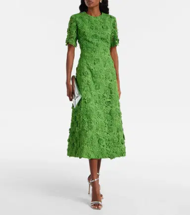 Leo Lin Caroline lace midi dress | Thumbnail 5 Leo Lin Caroline lace midi dress | Thumbnail 5
