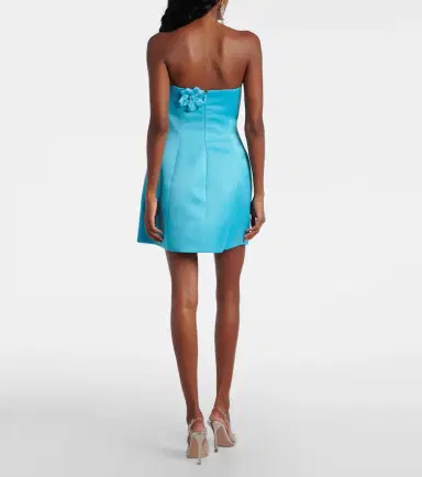 Leo Lin Rosario floral-appliqué bustier dress | Thumbnail 3 Leo Lin Rosario floral-appliqué bustier dress | Thumbnail 3
