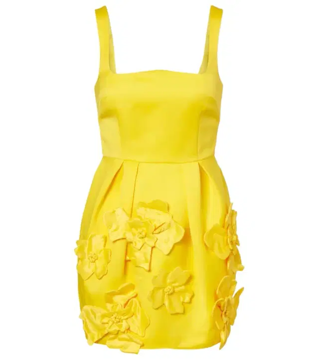 Piper floral-appliqué minidress Piper floral-appliqué minidress