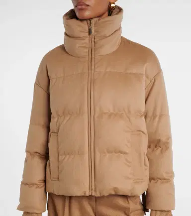 Max Mara Diego reversible camel hair down jacket | Thumbnail 4 Max Mara Diego reversible camel hair down jacket | Thumbnail 4