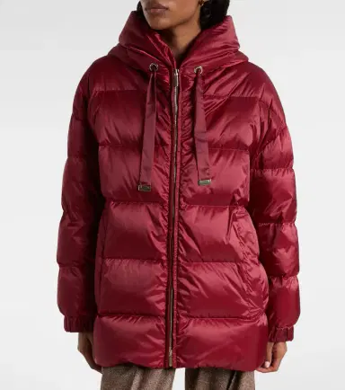 Max Mara Felice hooded taffeta down jacket | Thumbnail 5 Max Mara Felice hooded taffeta down jacket | Thumbnail 5