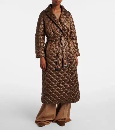 Max Mara Cube Spaces belted down coat | Thumbnail 3 Max Mara Cube Spaces belted down coat | Thumbnail 3