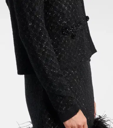Max Mara Perdoni sequined cardigan | Thumbnail 3 Max Mara Perdoni sequined cardigan | Thumbnail 3