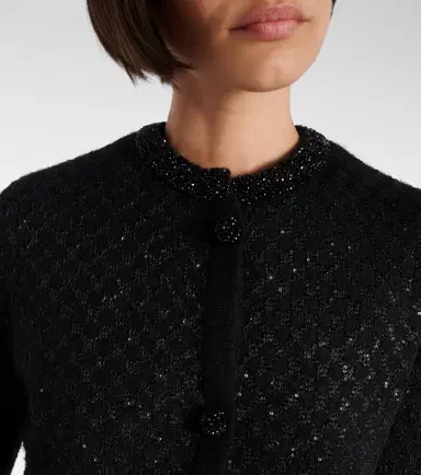 Max Mara Perdoni sequined cardigan | Thumbnail 4 Max Mara Perdoni sequined cardigan | Thumbnail 4