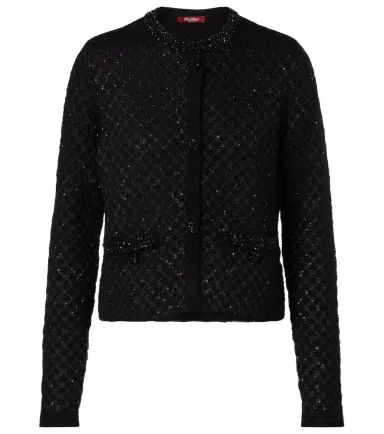 Max Mara Perdoni sequined cardigan | Thumbnail 1 Max Mara Perdoni sequined cardigan | Thumbnail 1