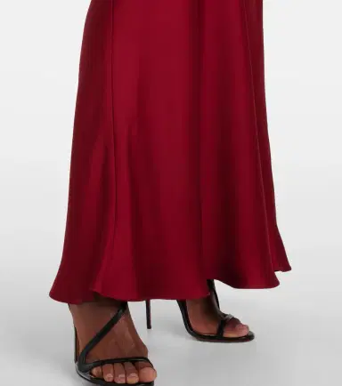 Max Mara Bird satin maxi dress | Thumbnail 2 Max Mara Bird satin maxi dress | Thumbnail 2