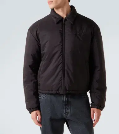 Prada Re-Nylon padded jacket | Thumbnail 2 Prada Re-Nylon padded jacket | Thumbnail 2
