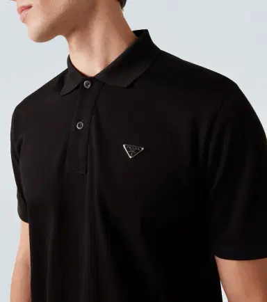 Prada Logo cotton polo shirt | Thumbnail 2 Prada Logo cotton polo shirt | Thumbnail 2