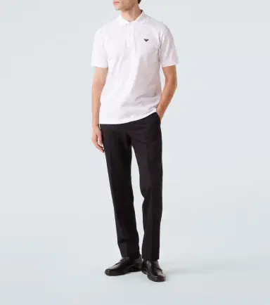 Prada Logo cotton polo shirt | Thumbnail 3 Prada Logo cotton polo shirt | Thumbnail 3