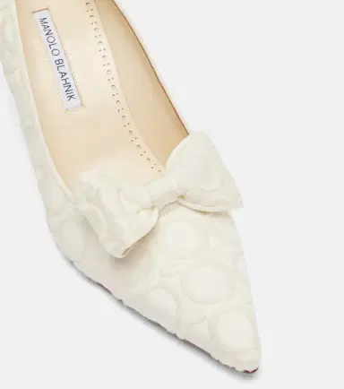 Manolo Blahnik Epirotes 70 embroidered satin pumps | Thumbnail 3 Manolo Blahnik Epirotes 70 embroidered satin pumps | Thumbnail 3