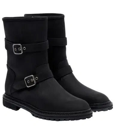 Manolo Blahnik Sulaltrosa leather biker boots | Thumbnail 1 Manolo Blahnik Sulaltrosa leather biker boots | Thumbnail 1
