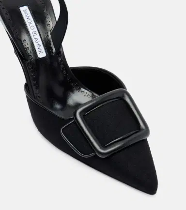 Manolo Blahnik Mayslibi 70 slingback pumps | Thumbnail 2 Manolo Blahnik Mayslibi 70 slingback pumps | Thumbnail 2