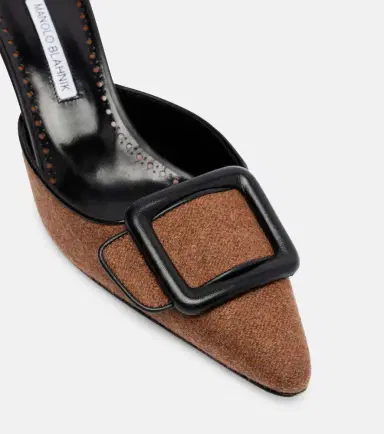 Manolo Blahnik Maysale 50 mules | Thumbnail 3 Manolo Blahnik Maysale 50 mules | Thumbnail 3