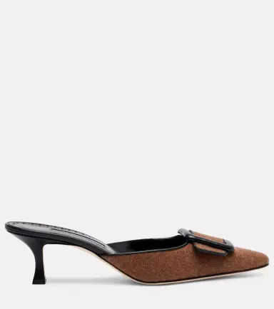 Manolo Blahnik Maysale 50 mules | Thumbnail 4 Manolo Blahnik Maysale 50 mules | Thumbnail 4