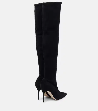 Manolo Blahnik Pascalarehi 105 suede over-the-knee boots | Thumbnail 2 Manolo Blahnik Pascalarehi 105 suede over-the-knee boots | Thumbnail 2