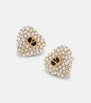 Valentino Caur Royal Swarovski-embellished earrings | Thumbnail 3 Valentino Caur Royal Swarovski-embellished earrings | Thumbnail 3