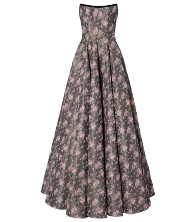 Markarian Laila floral taffeta corset gown | Thumbnail 1 Markarian Laila floral taffeta corset gown | Thumbnail 1
