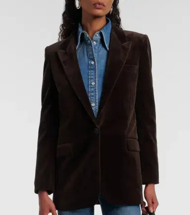 Nili Lotan Diane velvet blazer | Thumbnail 4 Nili Lotan Diane velvet blazer | Thumbnail 4