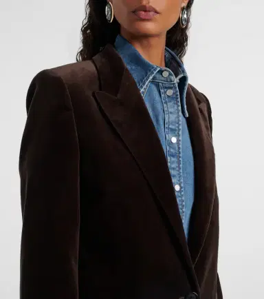 Nili Lotan Diane velvet blazer | Thumbnail 5 Nili Lotan Diane velvet blazer | Thumbnail 5
