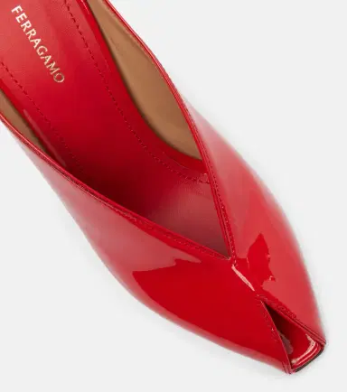 Ferragamo Alicia leather mules | Thumbnail 4 Ferragamo Alicia leather mules | Thumbnail 4