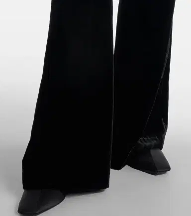Nili Lotan Effy high-rise flared velvet pants | Thumbnail 2 Nili Lotan Effy high-rise flared velvet pants | Thumbnail 2