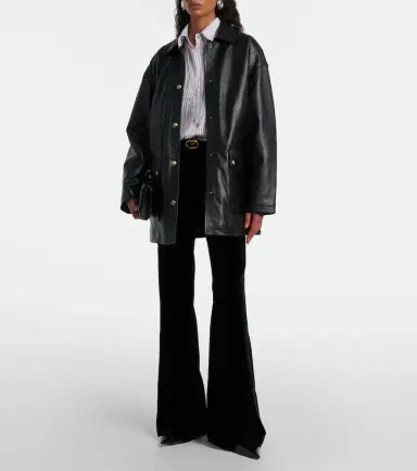Nili Lotan Cordel leather coat | Thumbnail 2 Nili Lotan Cordel leather coat | Thumbnail 2