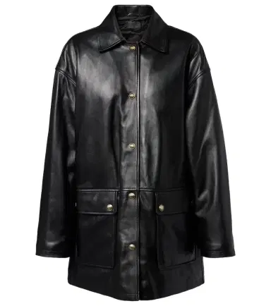 Nili Lotan Cordel leather coat | Thumbnail 1 Nili Lotan Cordel leather coat | Thumbnail 1