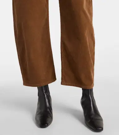 Nili Lotan Tribeca cotton-blend corduroy barrel-leg pants | Thumbnail 4 Nili Lotan Tribeca cotton-blend corduroy barrel-leg pants | Thumbnail 4