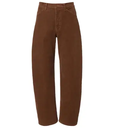 Nili Lotan Tribeca cotton-blend corduroy barrel-leg pants | Thumbnail 1 Nili Lotan Tribeca cotton-blend corduroy barrel-leg pants | Thumbnail 1