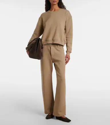 Nili Lotan Tribeca cotton jersey sweatpants | Thumbnail 3 Nili Lotan Tribeca cotton jersey sweatpants | Thumbnail 3