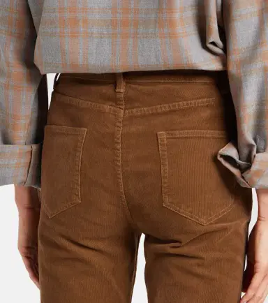 Nili Lotan Joan high-rise cotton-blend corduroy flared pants | Thumbnail 2 Nili Lotan Joan high-rise cotton-blend corduroy flared pants | Thumbnail 2
