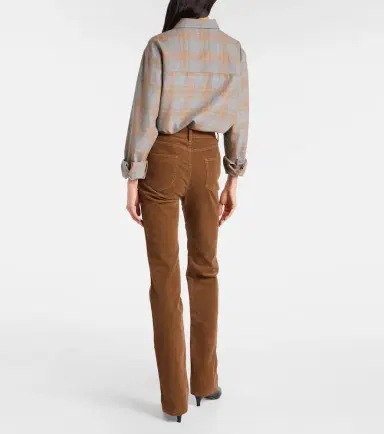 Nili Lotan Joan high-rise cotton-blend corduroy flared pants | Thumbnail 6 Nili Lotan Joan high-rise cotton-blend corduroy flared pants | Thumbnail 6