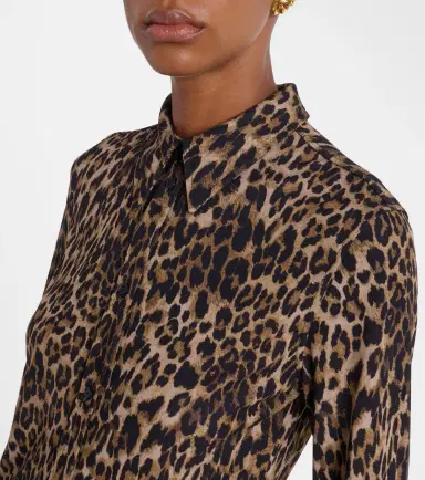 Nili Lotan Celestine leopard-print shirt | Thumbnail 2 Nili Lotan Celestine leopard-print shirt | Thumbnail 2