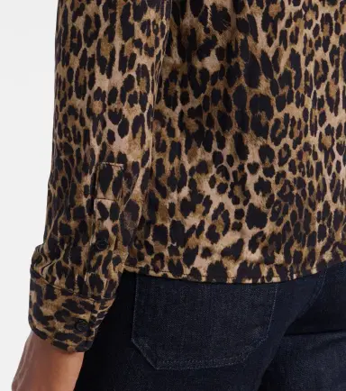 Nili Lotan Celestine leopard-print shirt | Thumbnail 3 Nili Lotan Celestine leopard-print shirt | Thumbnail 3