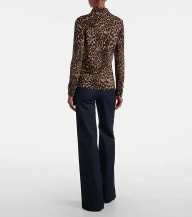 Nili Lotan Celestine leopard-print shirt | Thumbnail 4 Nili Lotan Celestine leopard-print shirt | Thumbnail 4