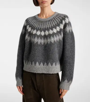 Nili Lotan Alena alpaca and wool-blend sweater | Thumbnail 4 Nili Lotan Alena alpaca and wool-blend sweater | Thumbnail 4