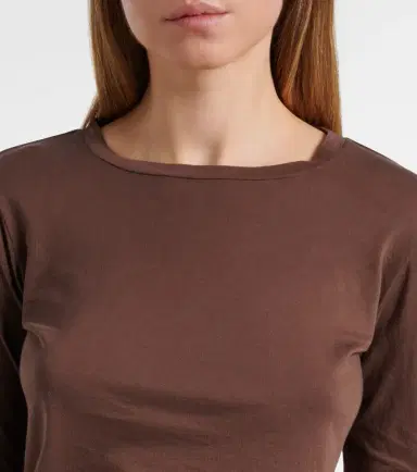Nili Lotan Susana cotton jersey T-shirt | Thumbnail 4 Nili Lotan Susana cotton jersey T-shirt | Thumbnail 4