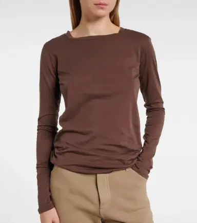 Nili Lotan Susana cotton jersey T-shirt | Thumbnail 5 Nili Lotan Susana cotton jersey T-shirt | Thumbnail 5