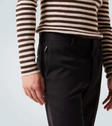 Prada Virgin wool straight pants | Thumbnail 2 Prada Virgin wool straight pants | Thumbnail 2