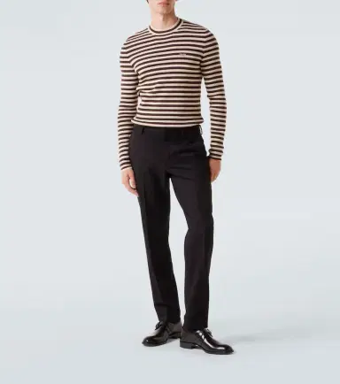 Prada Virgin wool straight pants | Thumbnail 6 Prada Virgin wool straight pants | Thumbnail 6