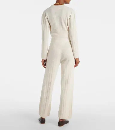 Max Mara Jardin ribbed-knit cashmere sweatpants | Thumbnail 2 Max Mara Jardin ribbed-knit cashmere sweatpants | Thumbnail 2