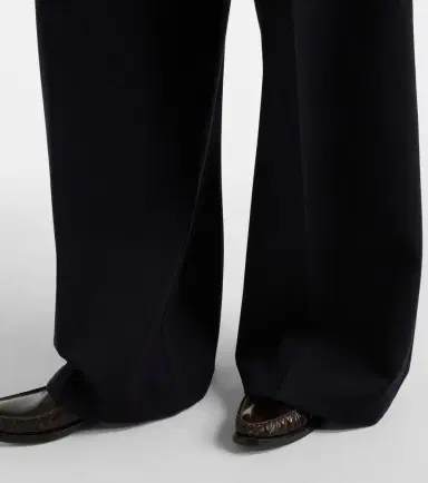 Max Mara Molo pleated wool and cotton-blend pants | Thumbnail 6 Max Mara Molo pleated wool and cotton-blend pants | Thumbnail 6
