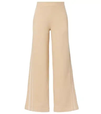 Max Mara Ifrem high-rise cotton wide-leg pants | Thumbnail 1 Max Mara Ifrem high-rise cotton wide-leg pants | Thumbnail 1