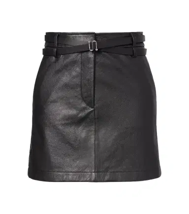 Sportmax Patto leather miniskirt | Thumbnail 1 Sportmax Patto leather miniskirt | Thumbnail 1