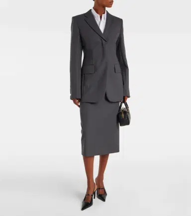 Sportmax Finire virgin wool pencil skirt | Thumbnail 3 Sportmax Finire virgin wool pencil skirt | Thumbnail 3