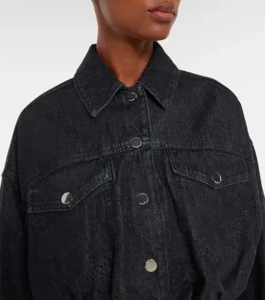 Sportmax Sondrio cropped denim shirt | Thumbnail 5 Sportmax Sondrio cropped denim shirt | Thumbnail 5