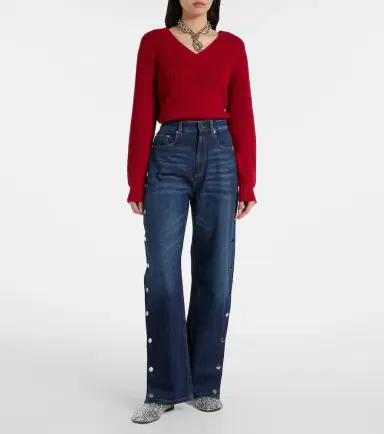 Sportmax High-rise wide-leg jeans | Thumbnail 2 Sportmax High-rise wide-leg jeans | Thumbnail 2