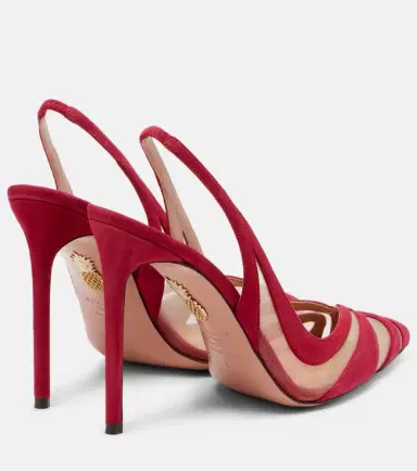 Aquazzura Lune Sling 105 slingback pumps | Thumbnail 2 Aquazzura Lune Sling 105 slingback pumps | Thumbnail 2